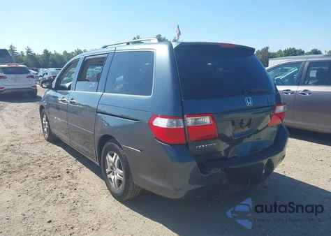 2006 Honda Odyssey Ex-L from USA, damaged, VIN 5FNRL38666B448715